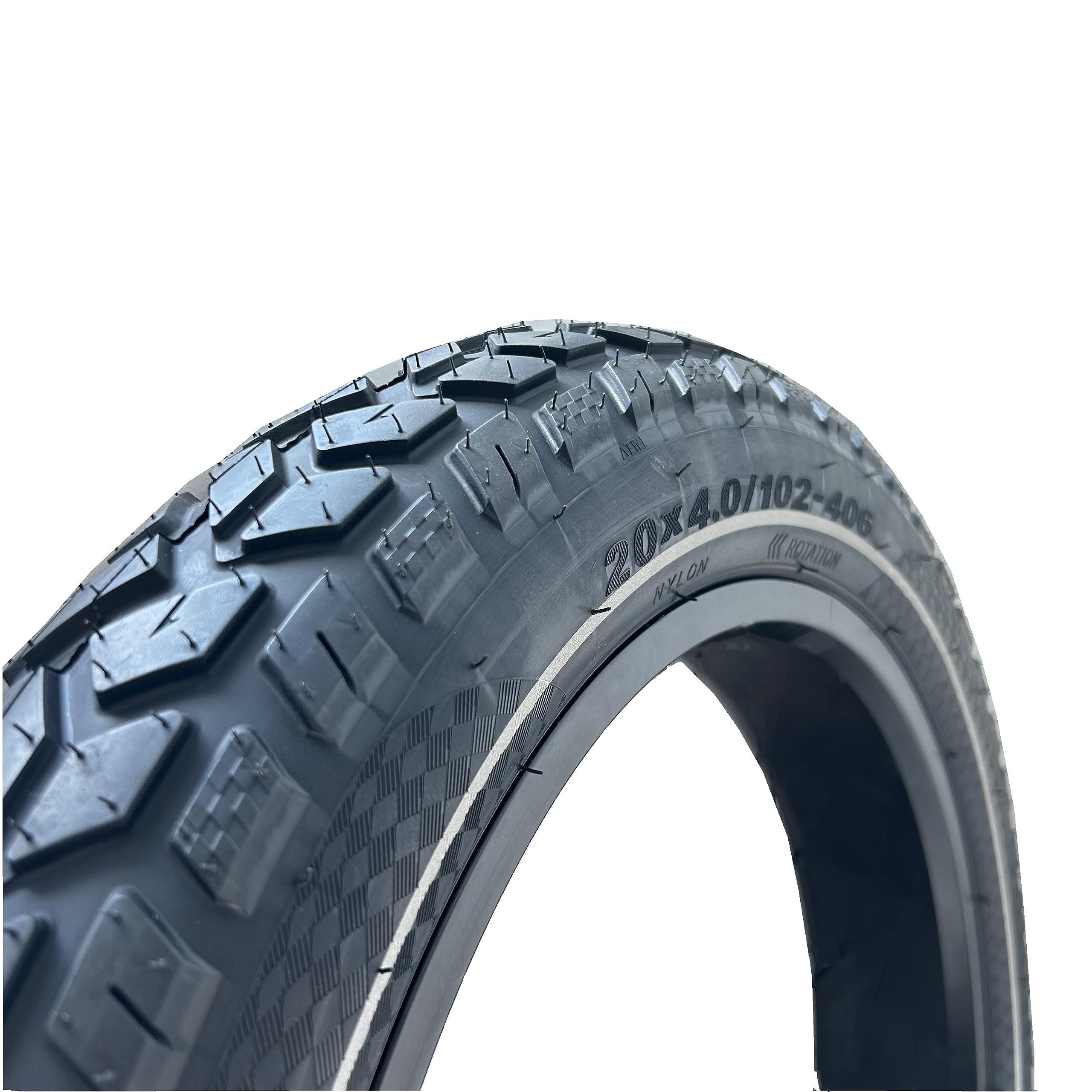 Amazon | 20インチ x 4.0 ファットバイク リアホイール 耐パンクタイヤ